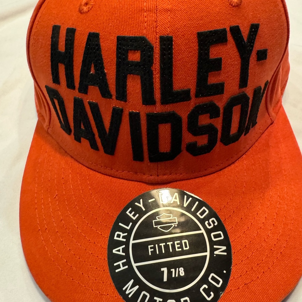 Harley-Davidson Orange Fitted Cap